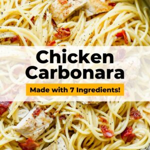 chicken carbonara pinterest