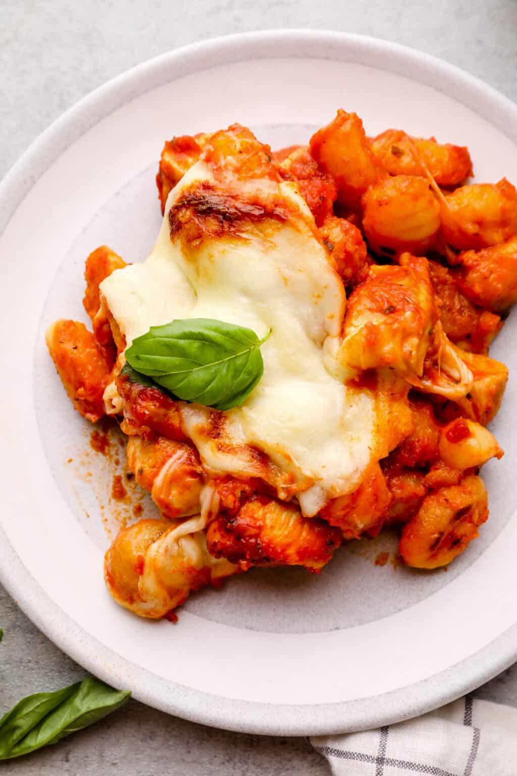 Chicken Parmesan Gnocchi Bake - Easy Chicken Recipes