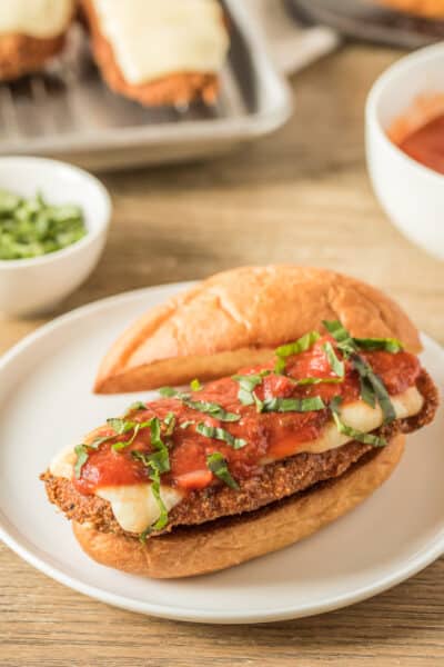 Chicken Parmesan Sandwich - Easy Chicken Recipes