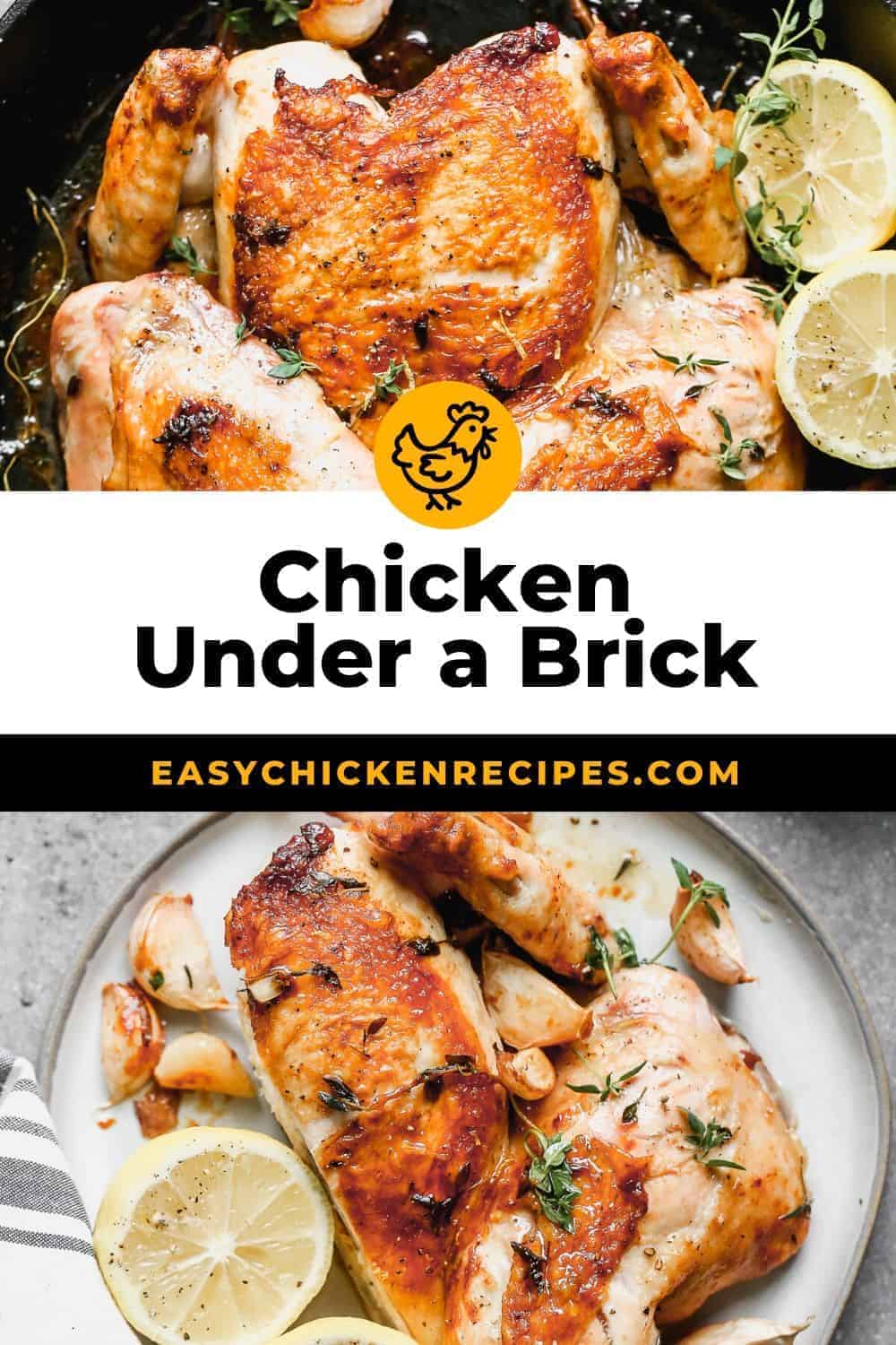 Chicken Under a Brick - Easy Chicken Recipes