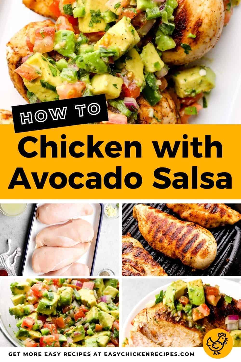 Chicken With Avocado Salsa Easy Chicken Recipes