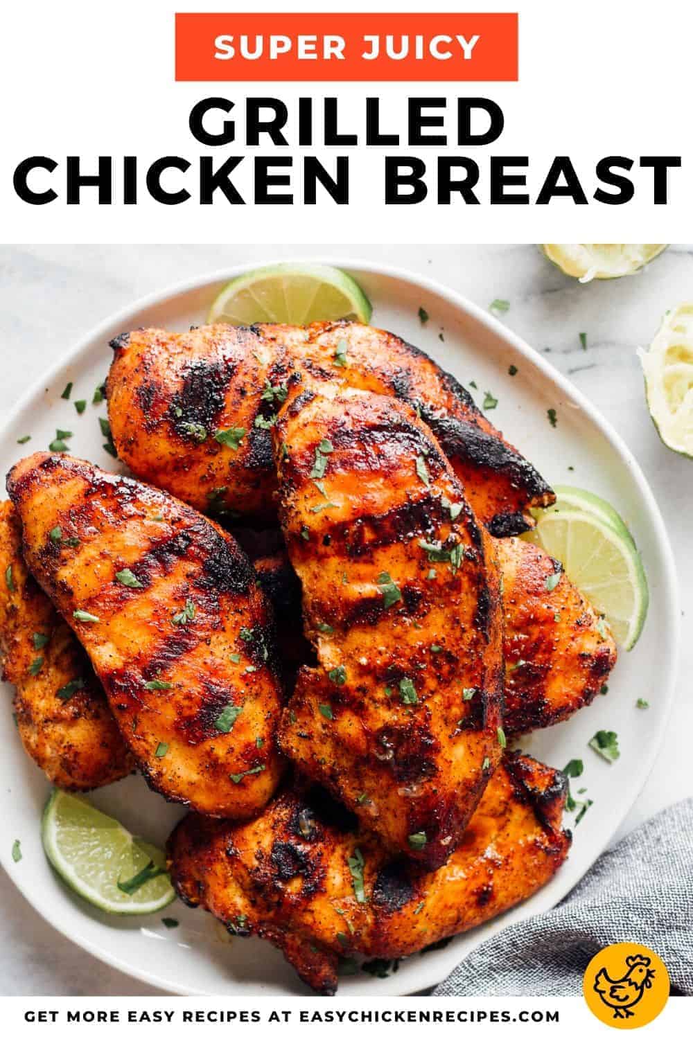 Grilled Chicken Breast Recipe (BEST) - Easy Chicken Recipes