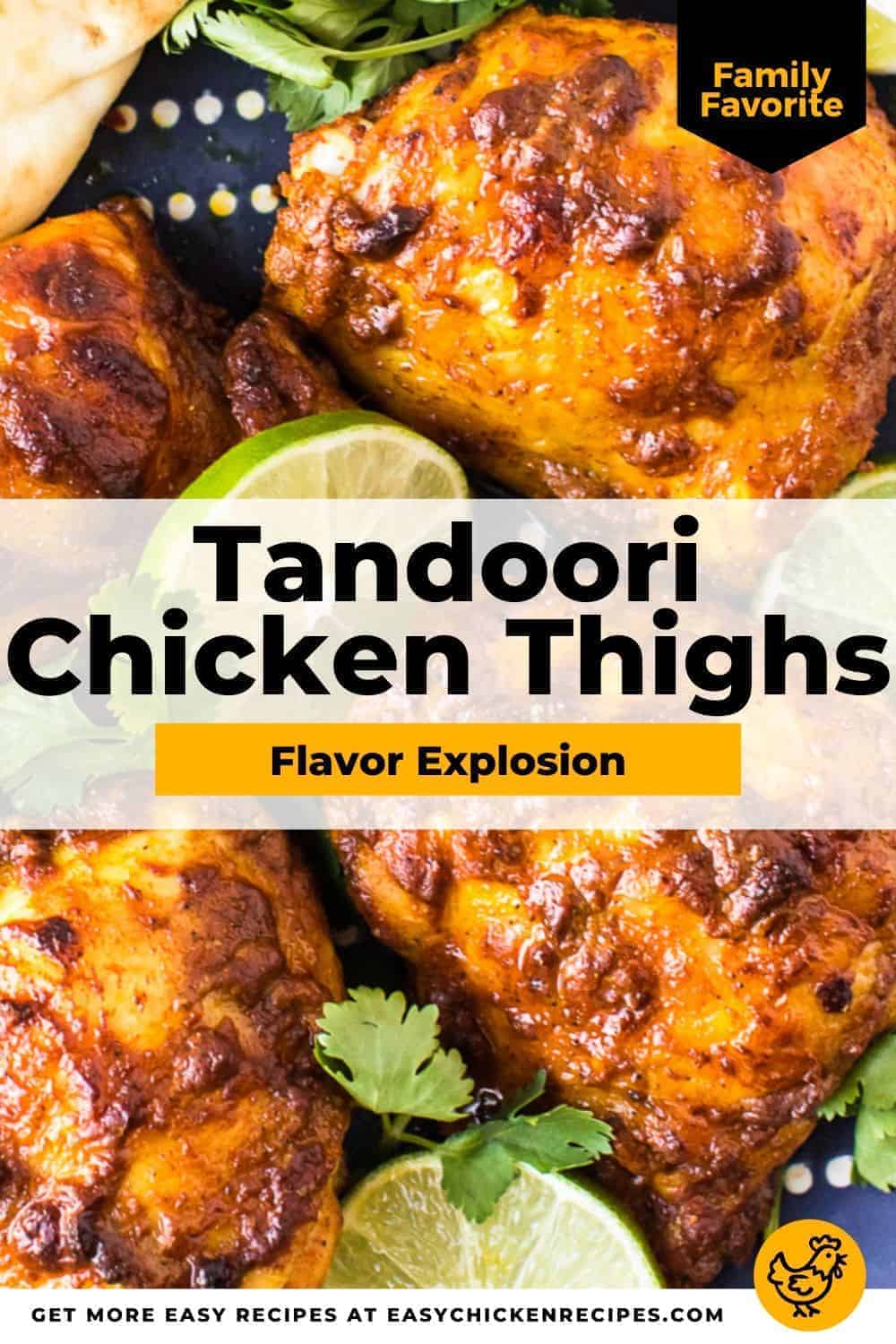 Tandoori Chicken Thighs - Easy Chicken Recipes