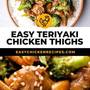 teriyaki chicken thighs pinterest