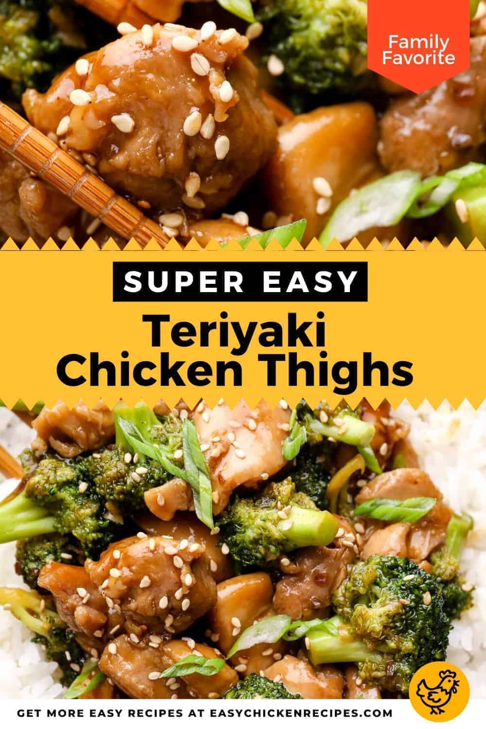 Teriyaki Chicken Thighs Recipe Easy Chicken Recipes 