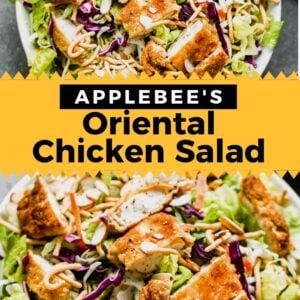 applebee's oriental chicken salad pinterest