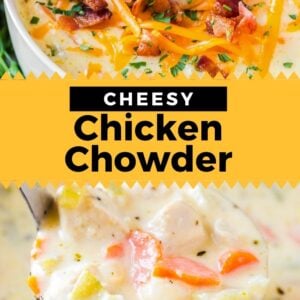 cheesy chicken chowder pinterest