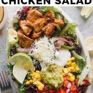 chipotle chicken salad pinterest