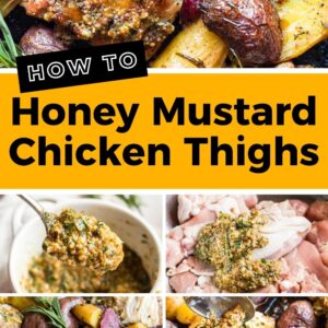 honey mustard chicken thighs pinterest