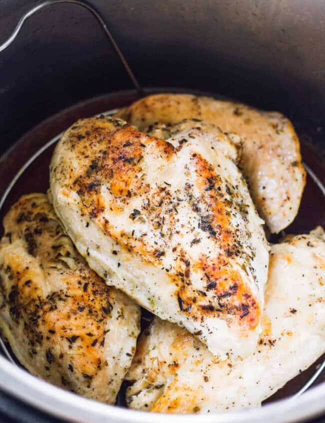 chicken breasts cooked in instant pot