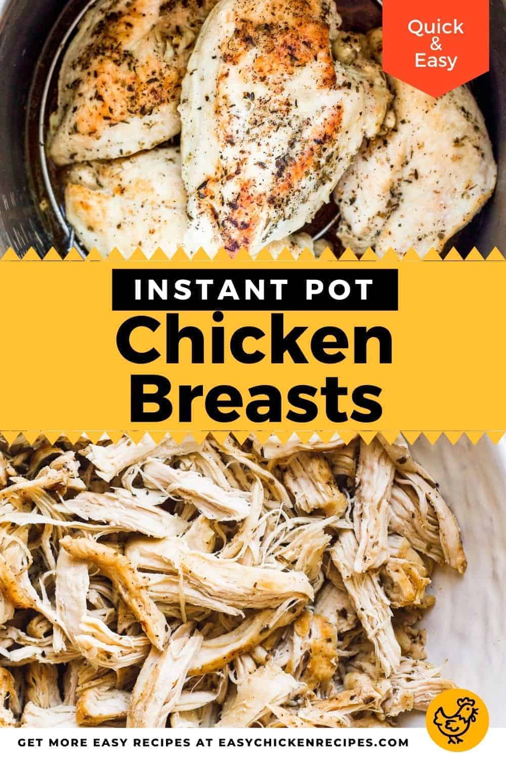 Instant Pot Chicken Breasts - Easy Chicken Recipes