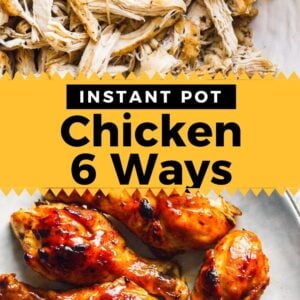 instant pot chicken 6 ways