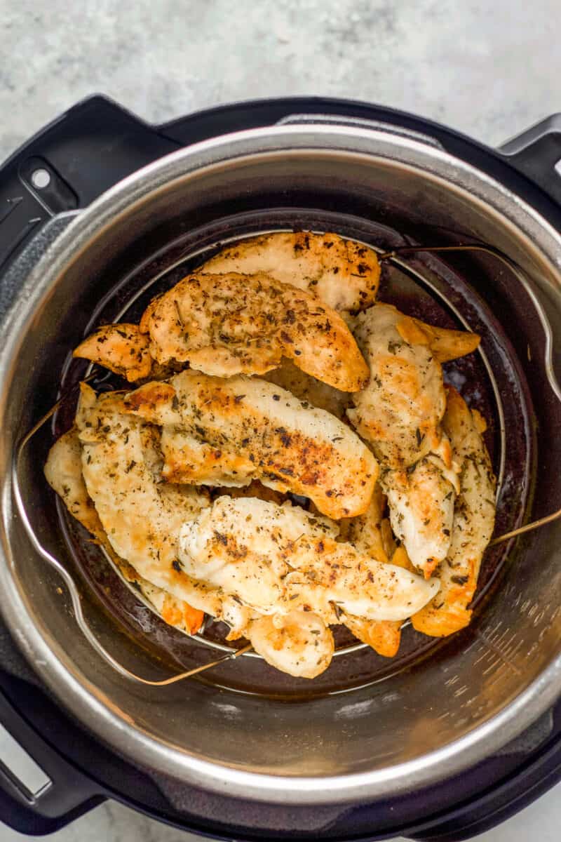 chicken tenders in an instant pot.