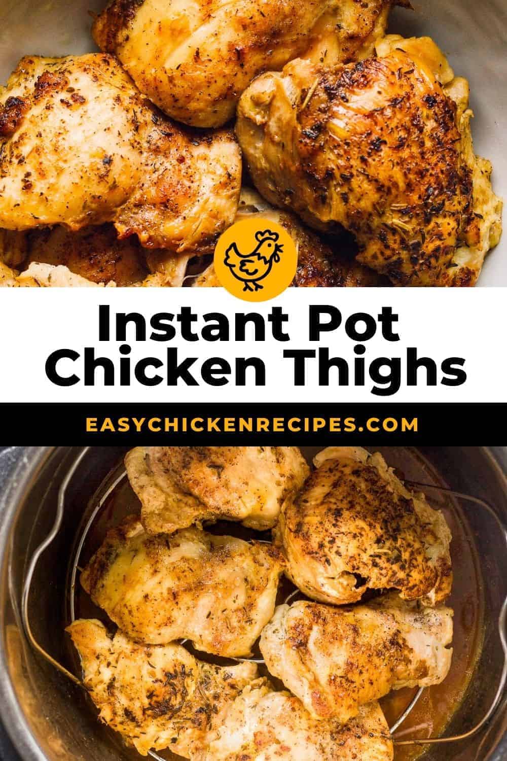 Instant Pot Chicken Thighs - Easy Chicken Recipes