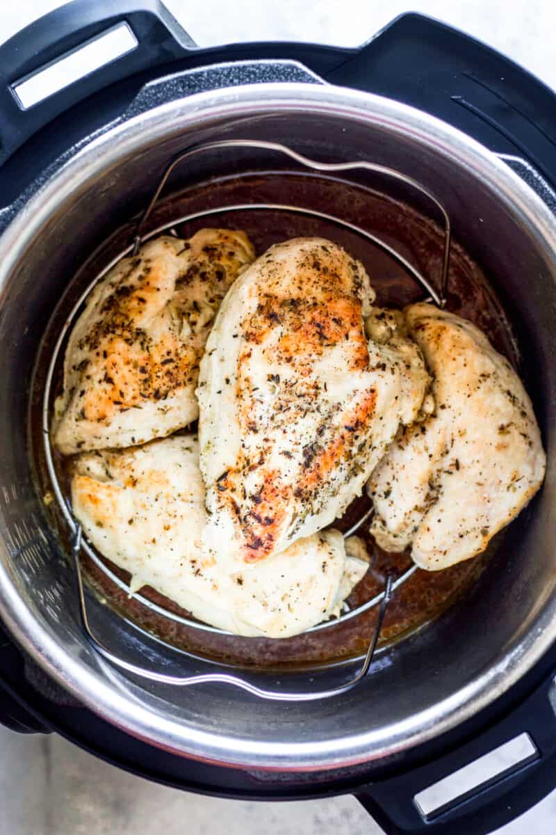 cooking chicken breasts in instant pot