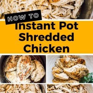 instant pot shredded chicken pinterest