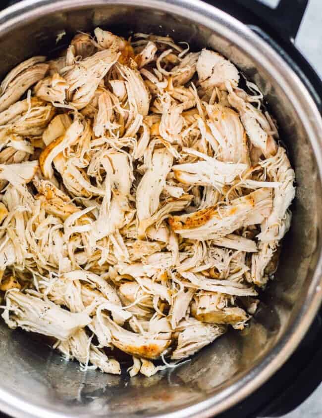 instant pot shredded chicken