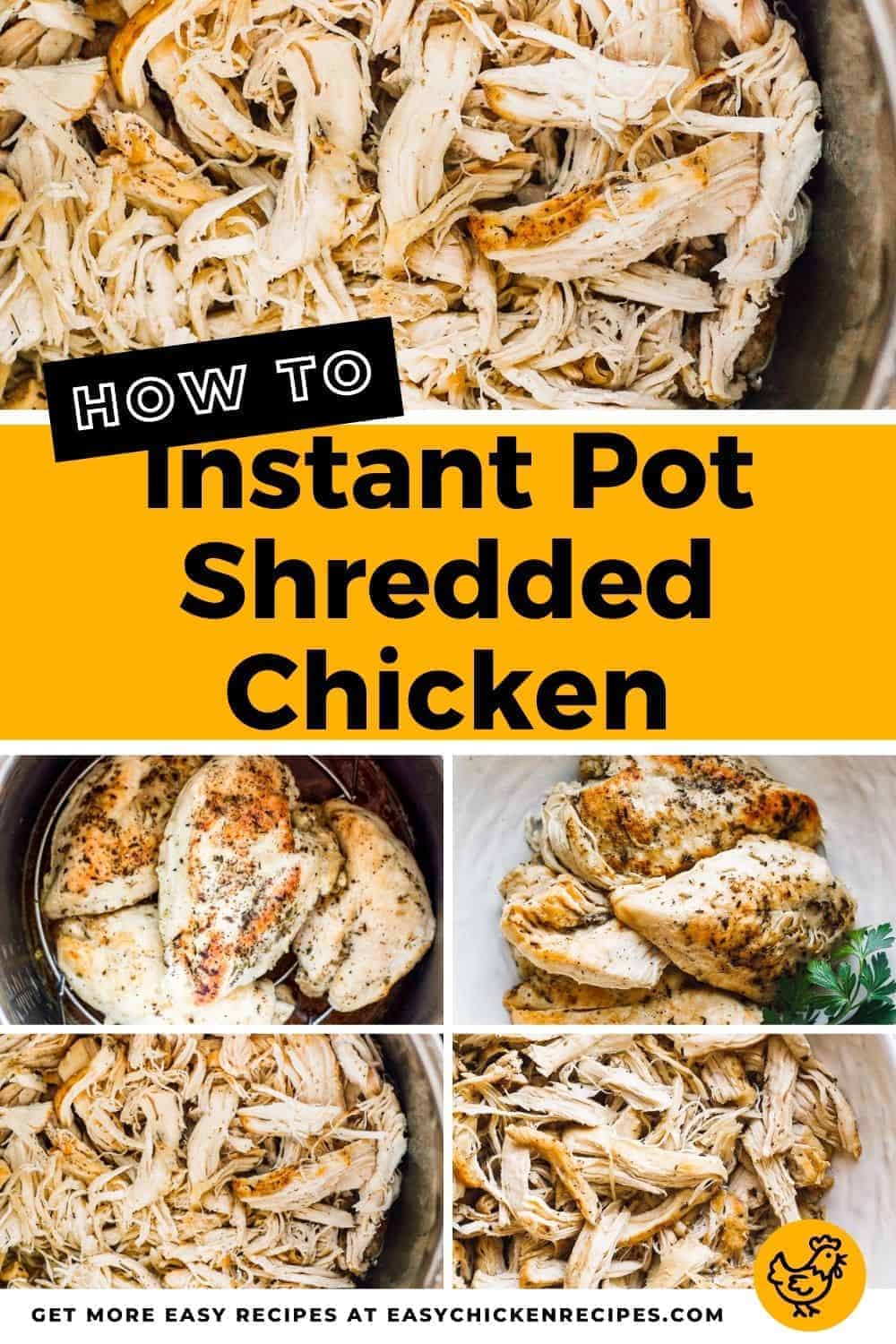 Instant Pot Shredded Chicken Easy Chicken Recipes