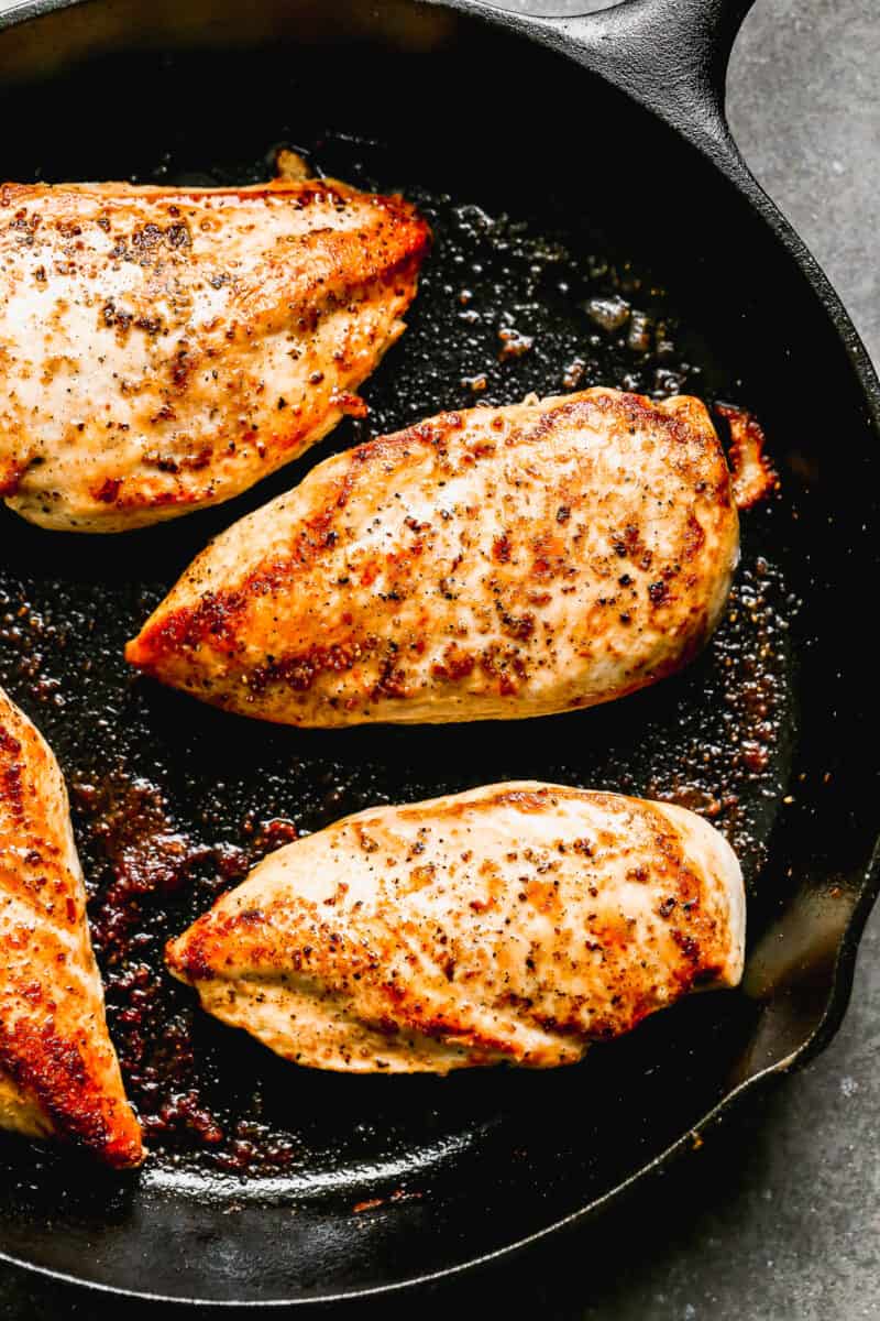 sauteed chicken breasts