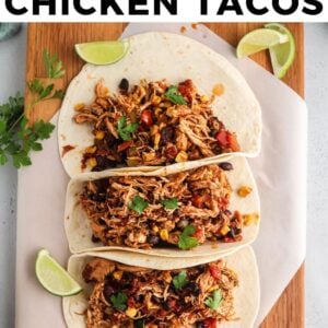 mexican shredded chicken tacos pinterest