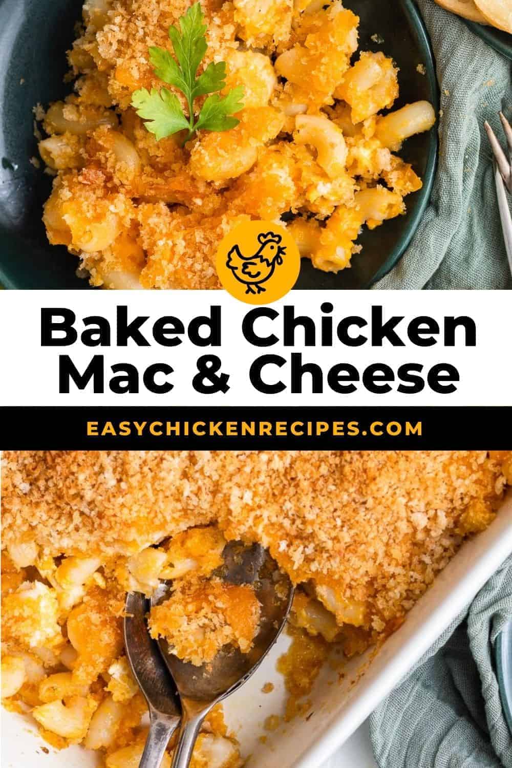 Baked Chicken Mac and Cheese Easy Chicken Recipes