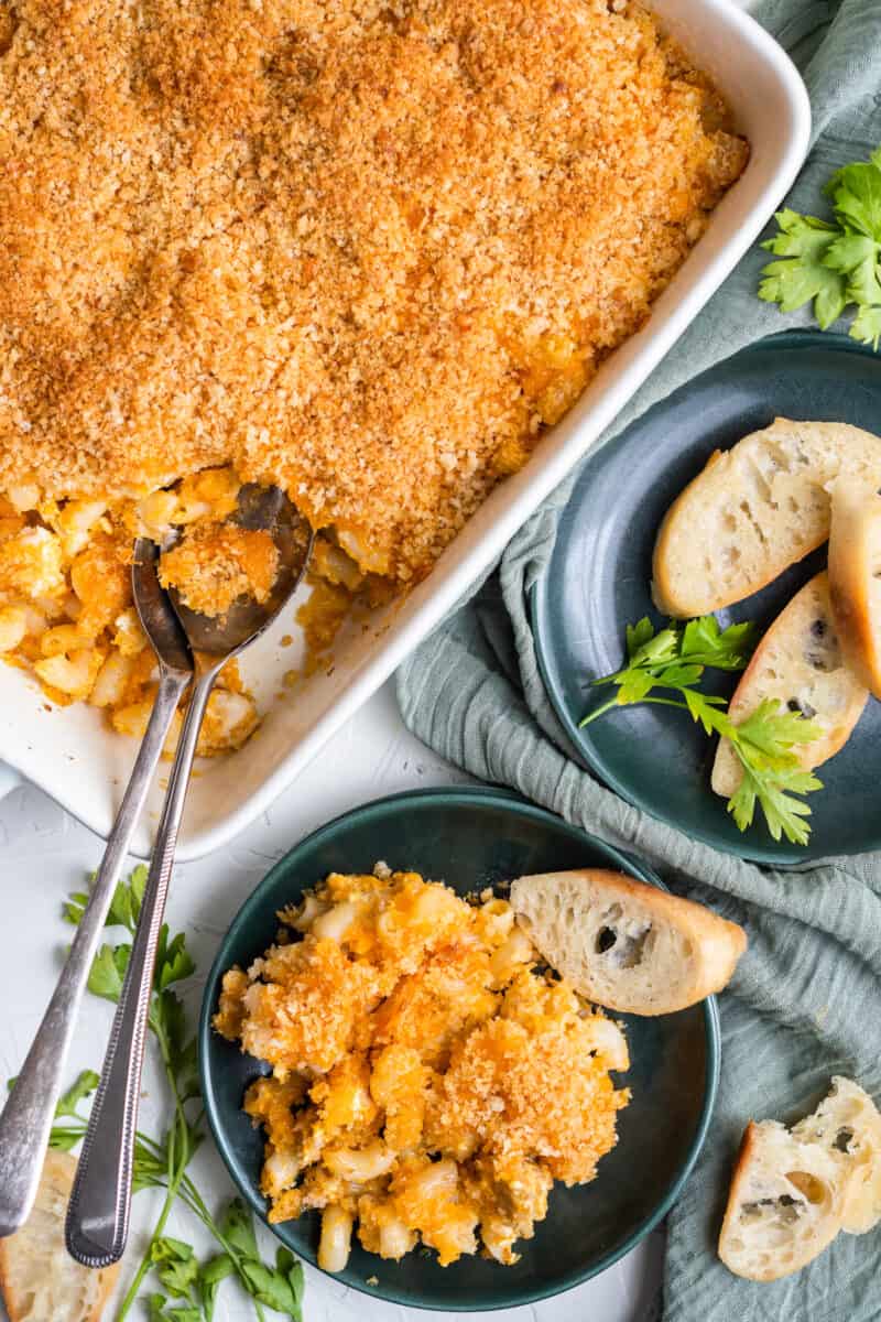 baked chicken mac and cheese