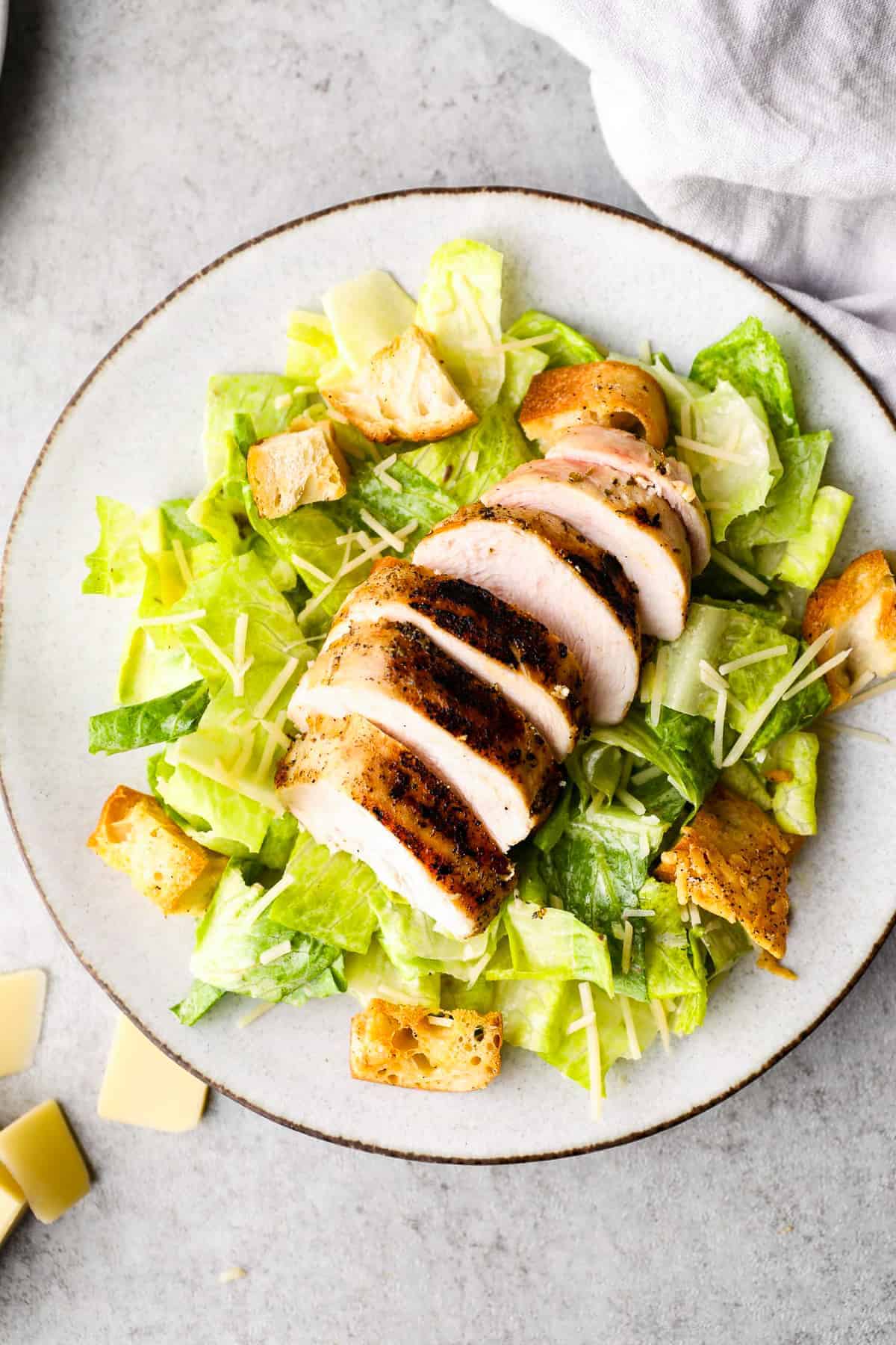 Chicken Caesar Salad - Easy Chicken Recipes