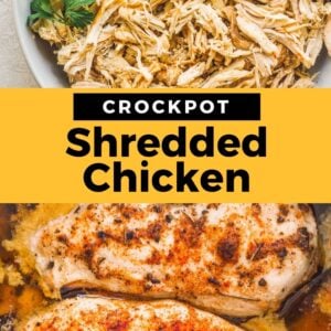 crockpot shredded chicken pinterest