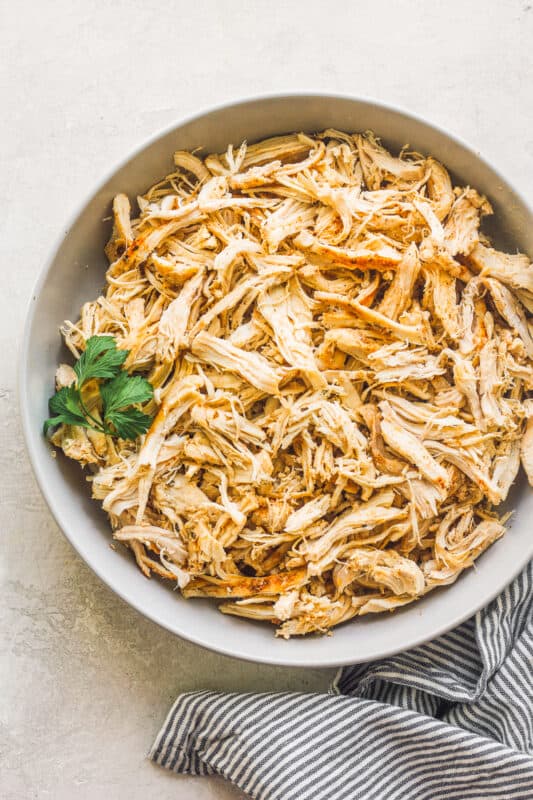 Crockpot Shredded Chicken Breast - Easy Chicken Recipes