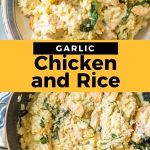 garlic chicken and rice pinterest