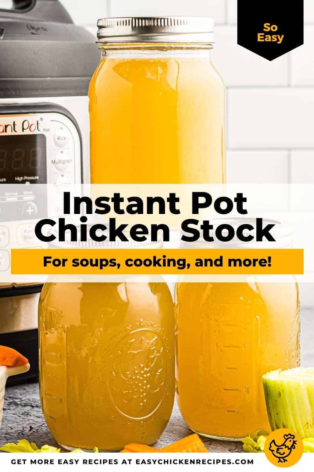 Instant Pot Chicken Stock Easy Chicken Recipes