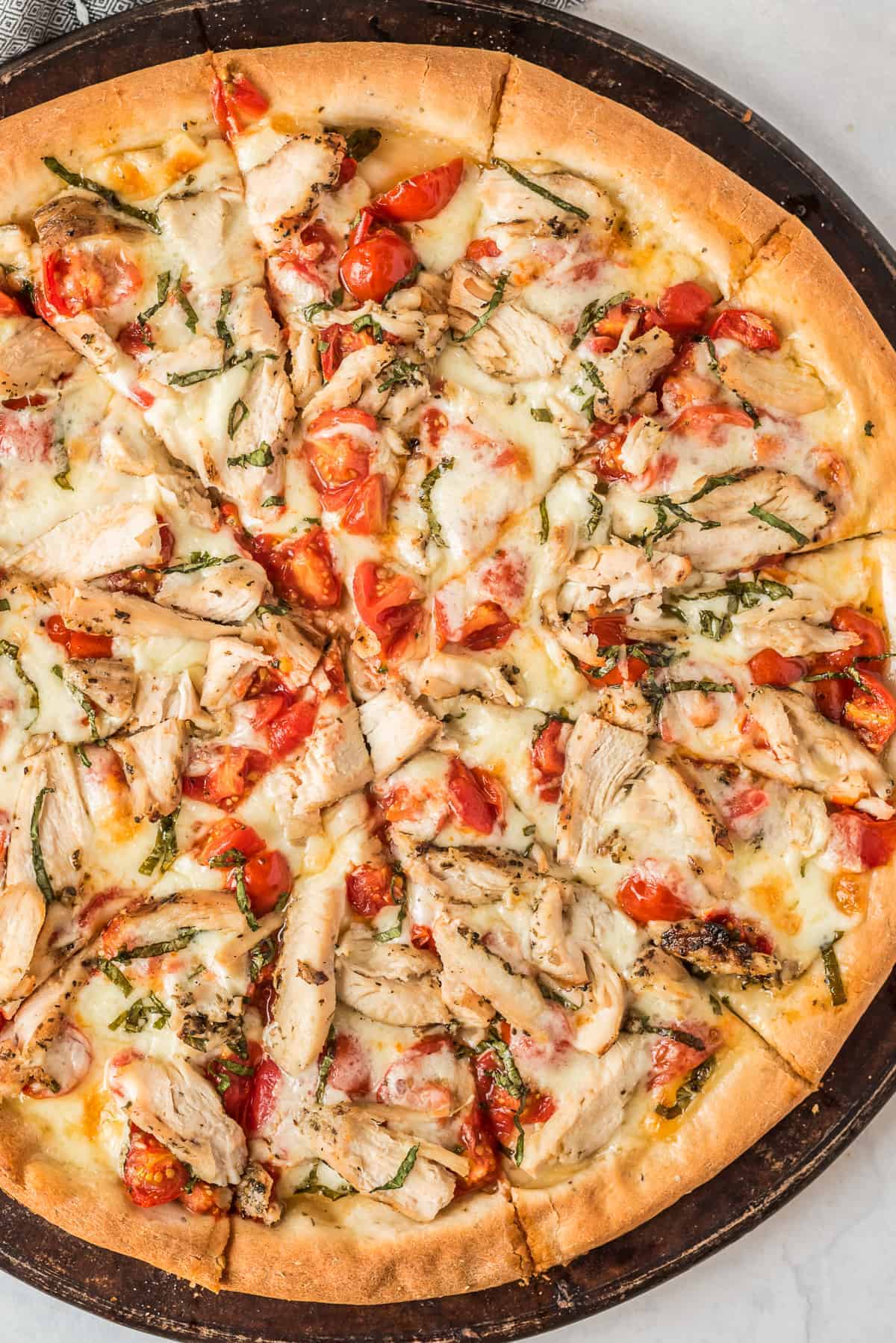åbning Himlen Land med statsborgerskab Chicken Margherita Pizza (From Scratch) - Easy Chicken Recipes