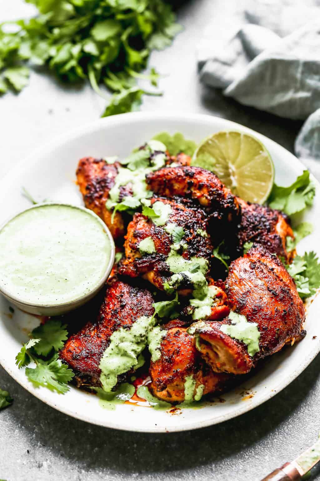 Peruvian Chicken with Green Sauce - Easy Chicken Recipes