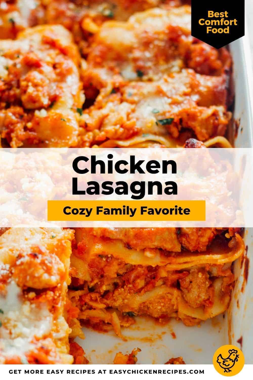 Chicken Lasagna Recipe - Easy Chicken Recipes