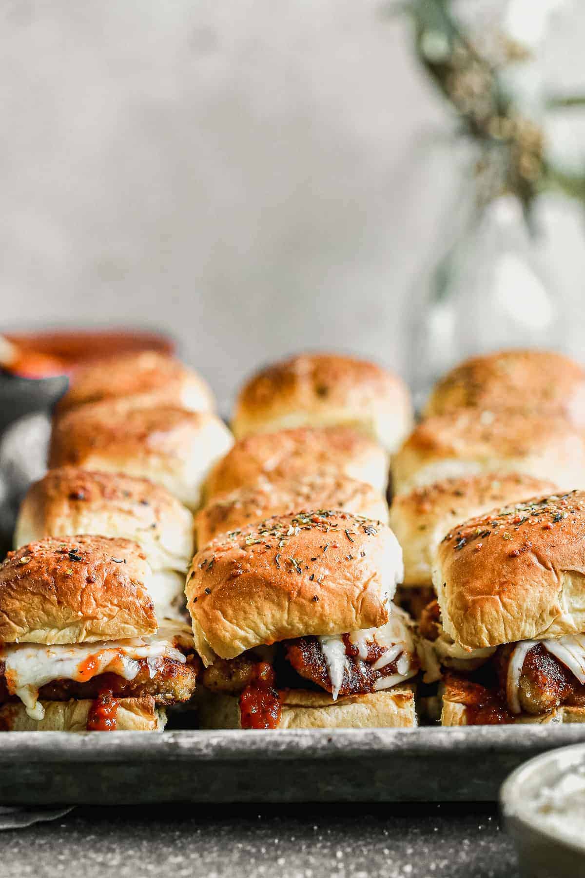 Chicken Parmesan Slider