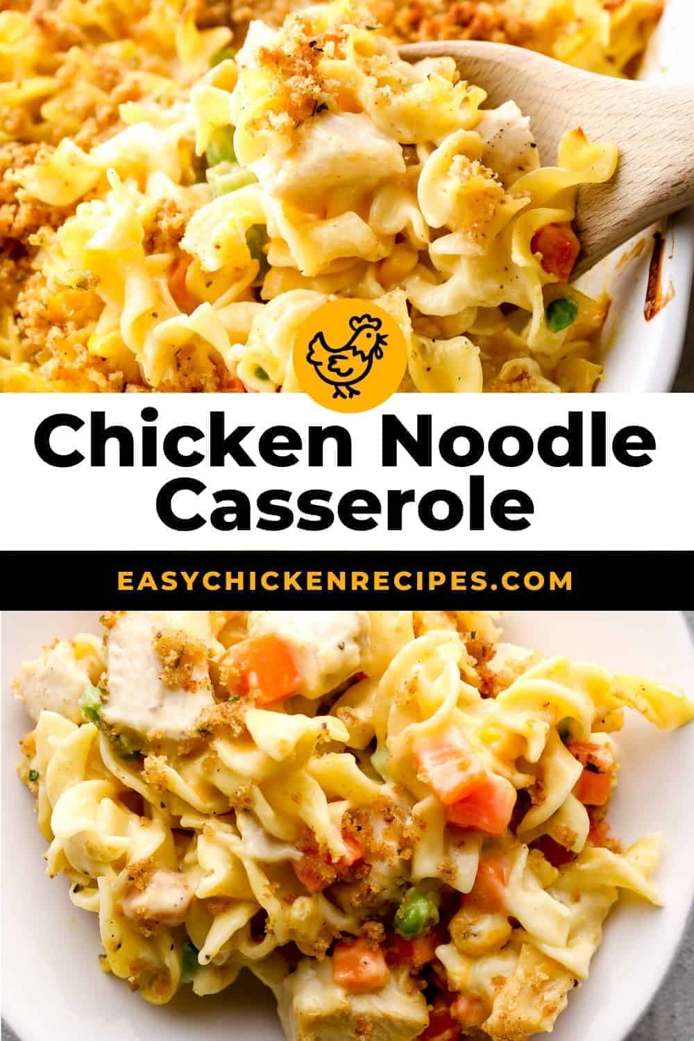 Chicken Noodle Casserole Easy Chicken Recipes