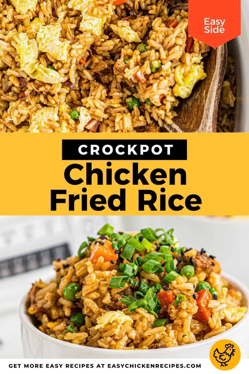 Crockpot Chicken Fried Rice - Easy Chicken Recipes