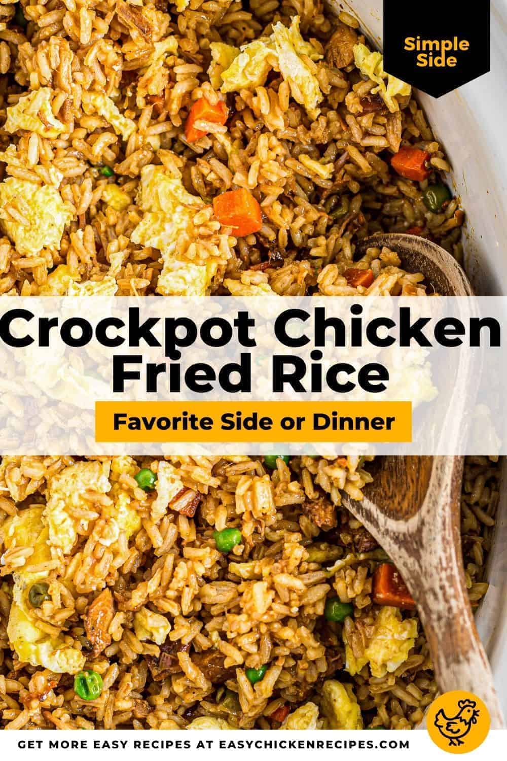 Crockpot Chicken Fried Rice - Easy Chicken Recipes