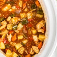 slow cooker sweet and sour chicken
