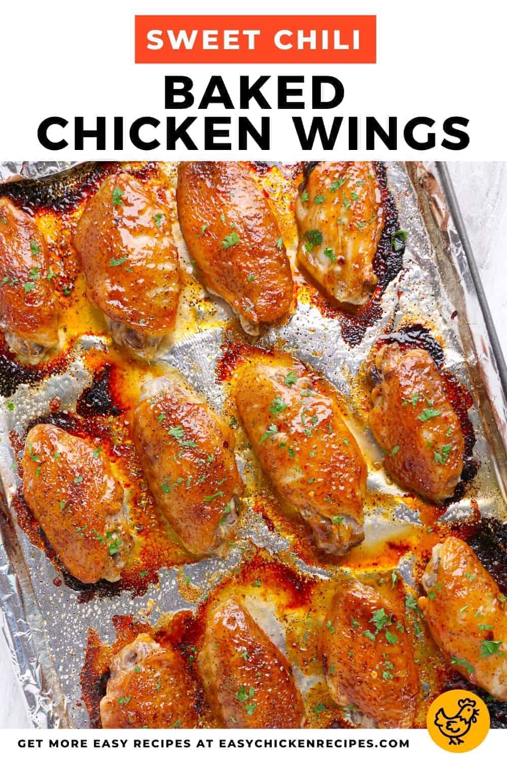 Sweet Chili Chicken Wings Baked Easy Chicken Recipes