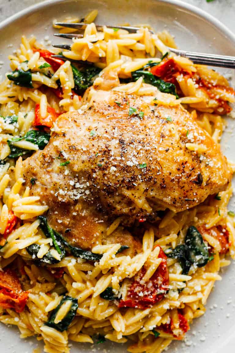 Tuscan Chicken And Orzo Easy Chicken Recipes