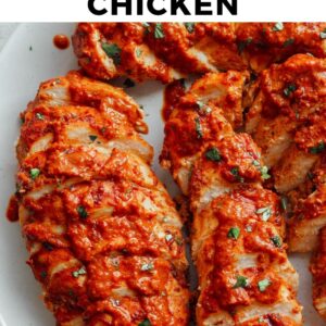 baked chipotle chicken pinterest collage
