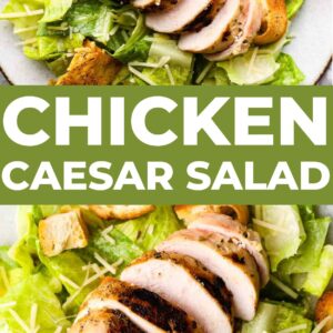 chicken caesar salad pin