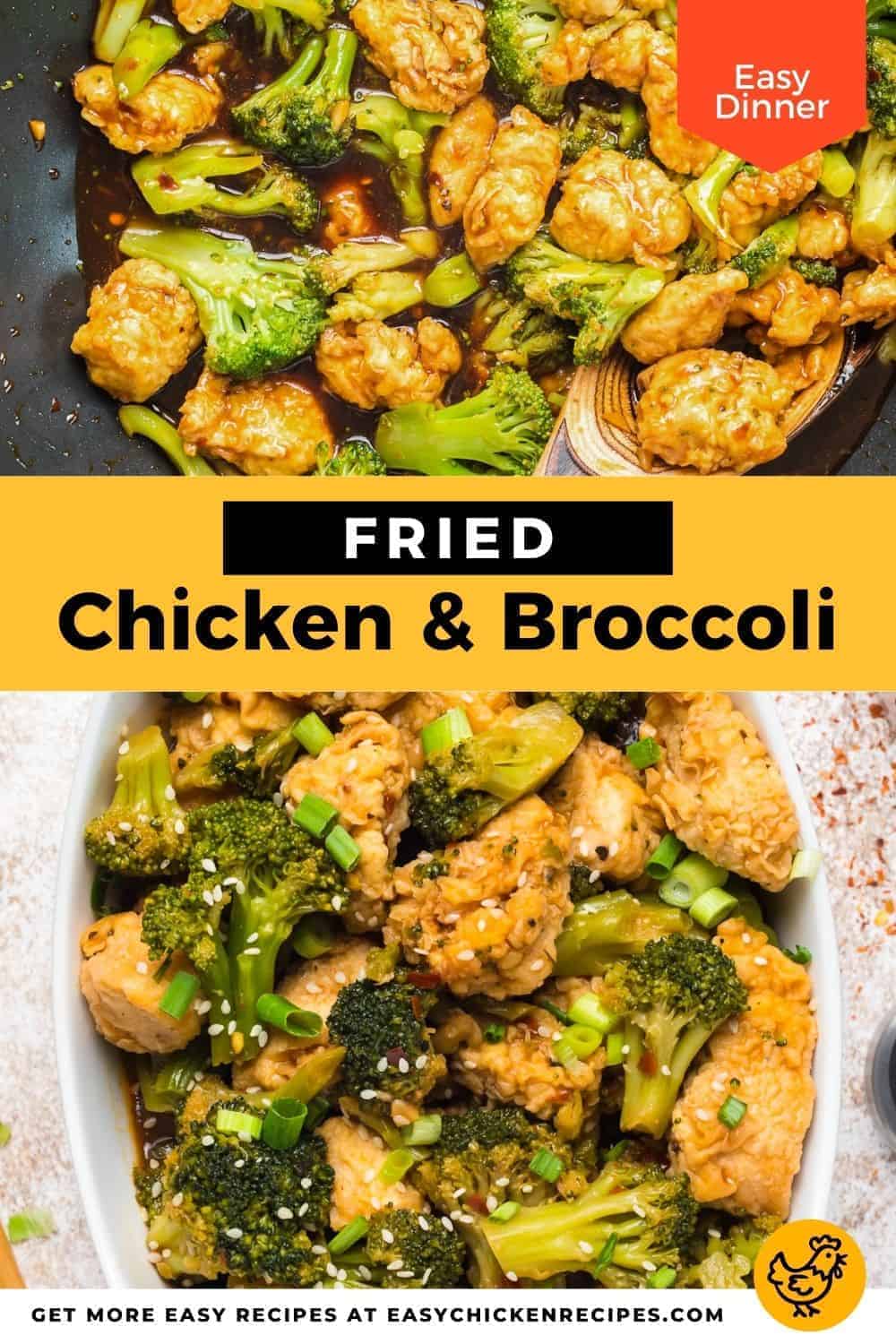 Fried Chicken and Broccoli - Easy Chicken Recipes