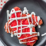 flamin' hot chicken tenders drizzled with ranch
