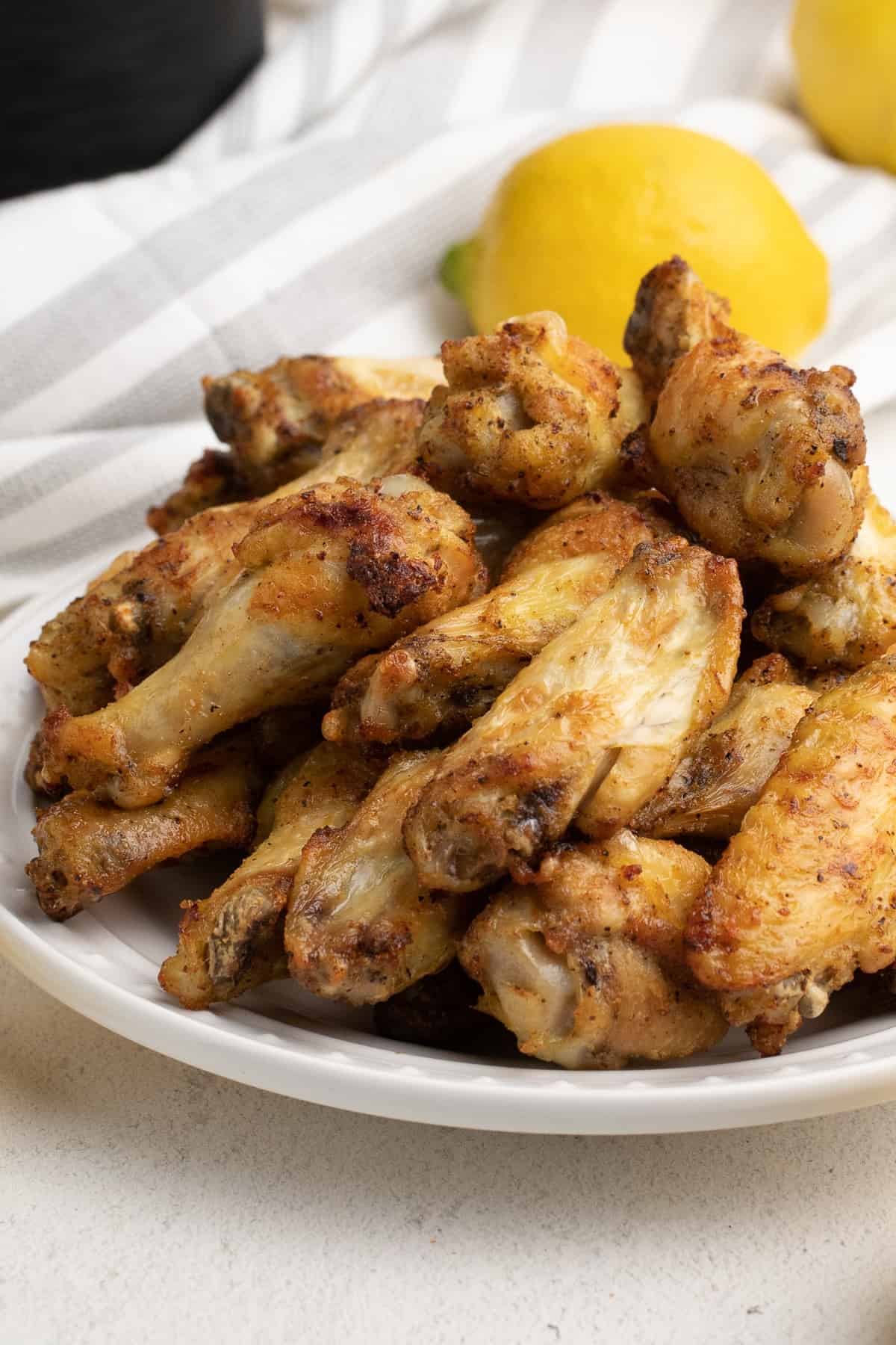 Air Fryer Lemon Pepper Chicken Wings - Easy Chicken Recipes