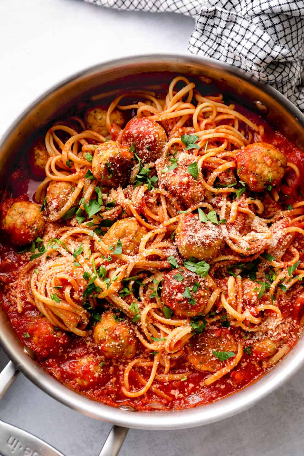 Chicken Spaghetti and Meatballs - Easy Chicken Recipes