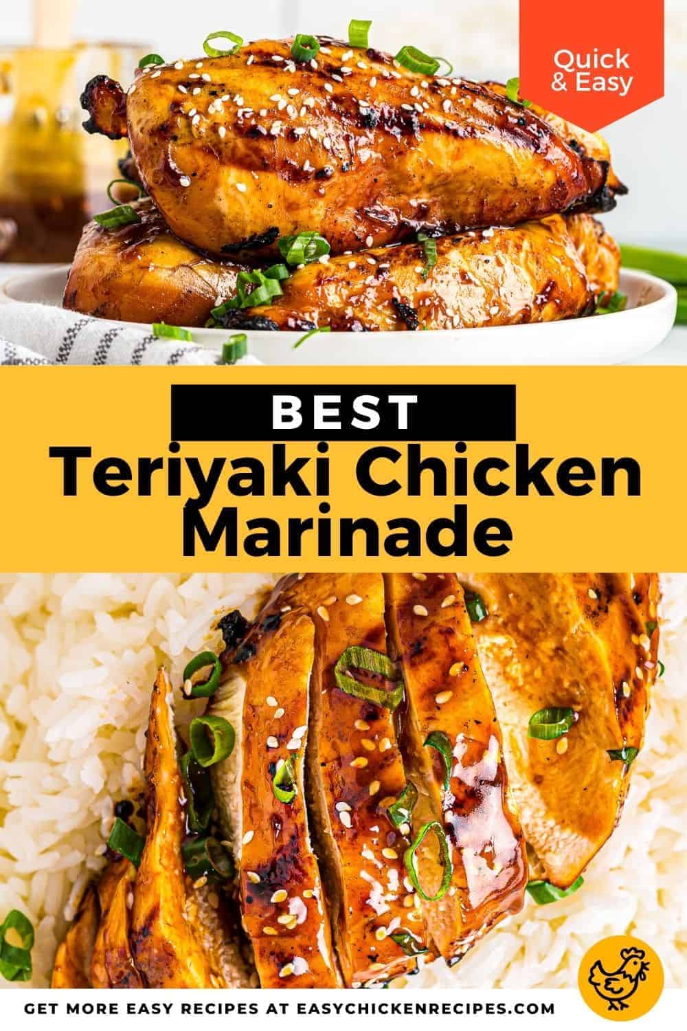 Teriyaki Chicken Marinade - Easy Chicken Recipes
