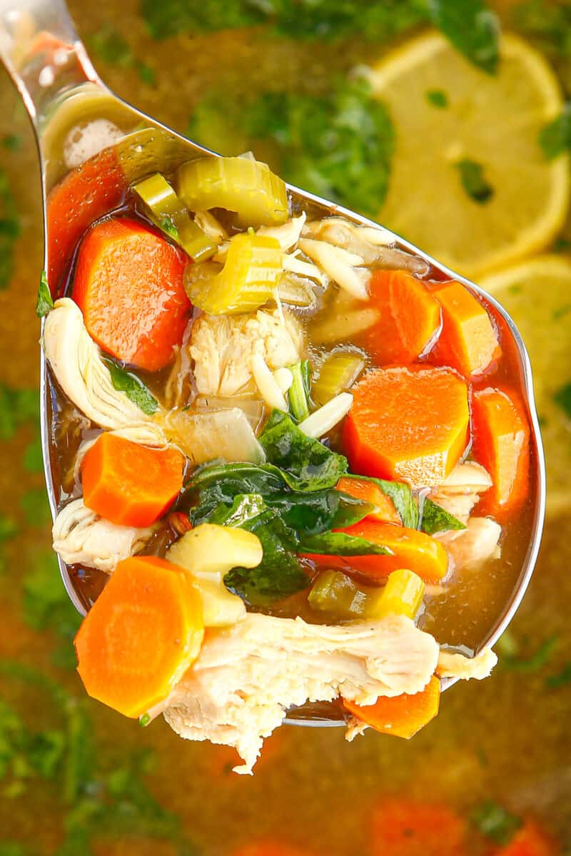 The BEST Crockpot Vegetable Soup - Jar Of Lemons