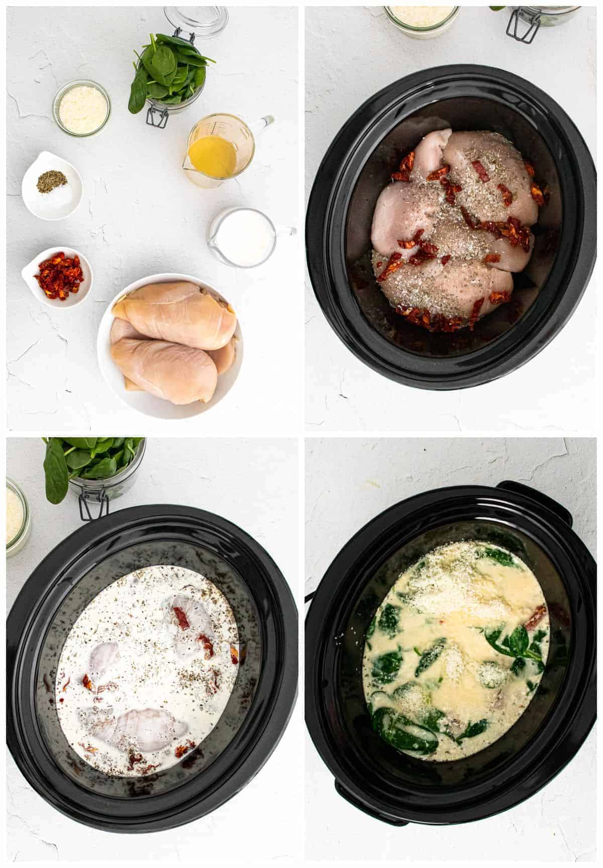 Crockpot Tuscan Chicken - Easy Chicken Recipes